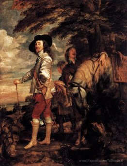 Charles I, roi d'Angleterre à la chasse
