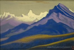 Himalaya. Spoors des montagnes homogènes.