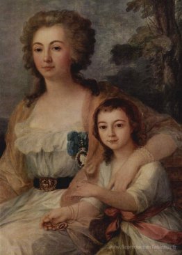 Comtesse Anna Protassowa avec nièce