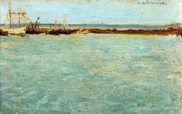 Vue du port de Valence