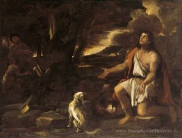 La parabole du fils prodigue. Le swineherd pénitent