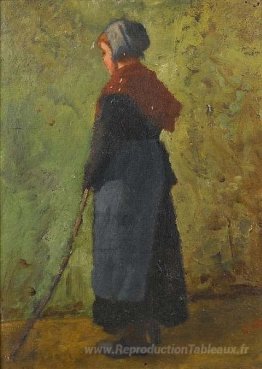 Petite fille de berger