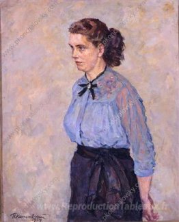Portrait d'Albina Feliksovna Zhukova