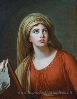 Lady Hamilton en tant que Sibyl perse