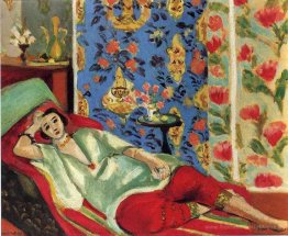Odalisque dans un pantalon rouge
