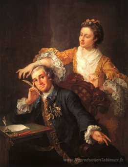 David Garrick et sa femme