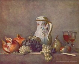 Nature morte avec théière en porcelaine