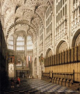 L'intérieur de la chapelle Henry VII dans l'abbaye de Westminste