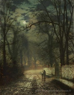 Une voie au clair de lune