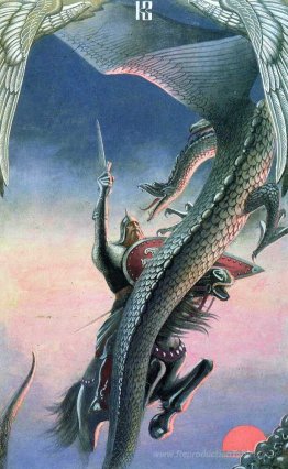 La bataille de Dobrynya avec un dragon