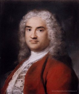Portrait d'un gentleman en rouge