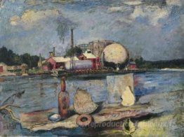 Nature morte avec l'industrie