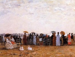 Trouville, scène de plage