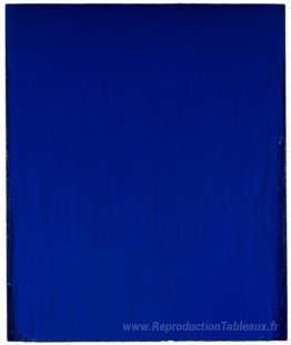 Peinture bleue