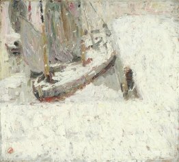 Port sous la neige