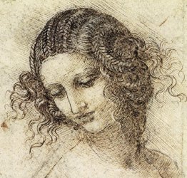 Étude pour la tête de Leda