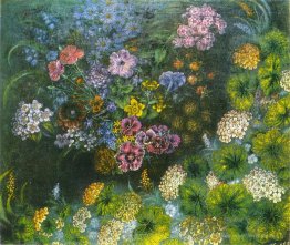 Nature morte "Fleurs avec noix"