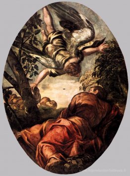 Elijah nourri par l'ange