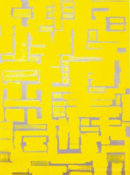 Sans titre (jaune et blanc)
