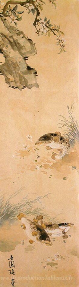 Poisson et crabe