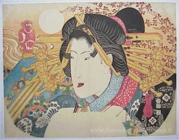 Un portrait buste d'une beauté