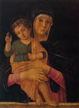 Madonna avec une bénédiction de l'enfant