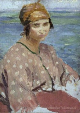 Dorelia portant un turban