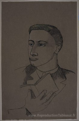 Chef de garçon avec un livre