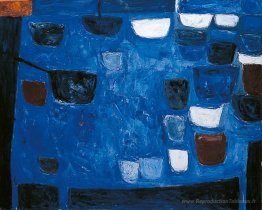 Nature morte bleue