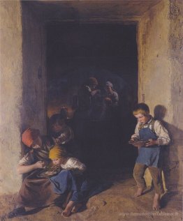 Les enfants ont reçu leur petit déjeuner
