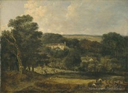 Voir près de Norwich avec les récolteurs