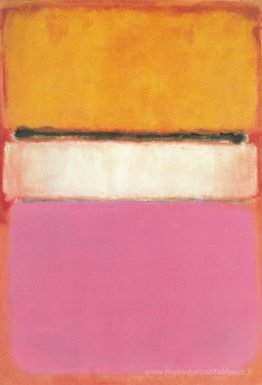 Centre blanc (jaune, rose et lavande sur rose)