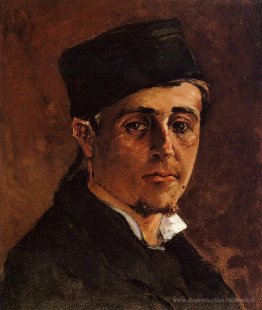 Homme avec un toque