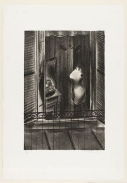 Intérieur avec forme vestimentaire