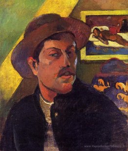 Autoportrait dans un chapeau
