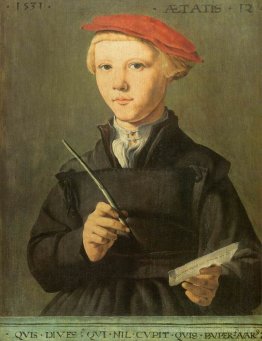 Portrait d'un jeune érudit
