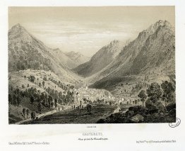 Cauterets - Vue Prize du Mamelon Vert