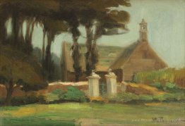 Le jardin de la chapelle finisse