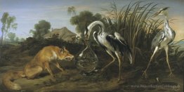 Sable du renard et du héron