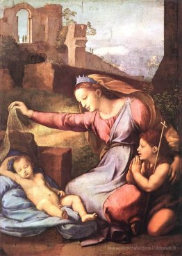 La madone du diadème bleu ou la madone du voile