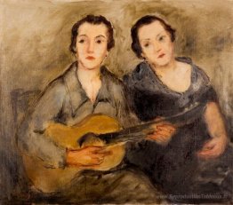 Filles avec des guitares