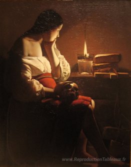 Se repentir de la Magdalene, également appelée Magdalene dans un