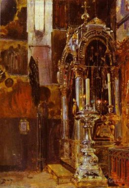 Le sanctuaire de la métropolite Iona dans la cathédrale Uspensky