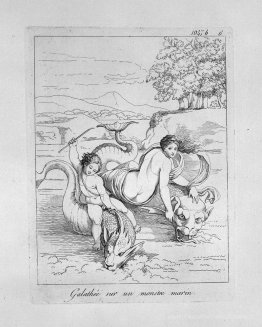 Galatea sur un monstre marin