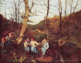 Début du printemps dans les bois de Vienne