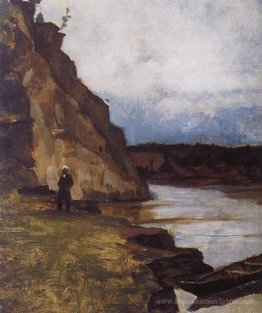 Paysage avec la figure de frère