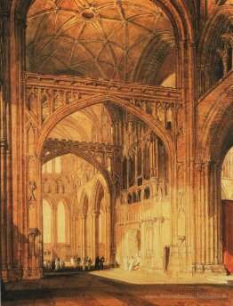 Intérieur de la cathédrale de Salisbury