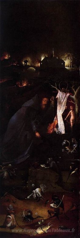 Hermit Saints Triptych (panneau de gauche)