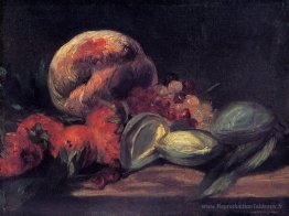 Amandes, groseilles et pêches