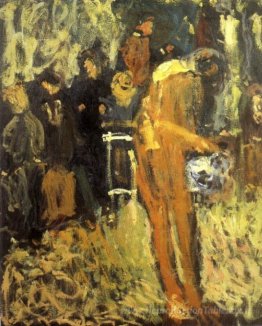 Nu dans le jardin